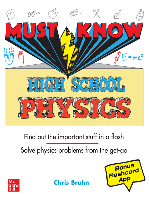 Title details for Must Know High School Physics by Christopher Bruhn - Wait list